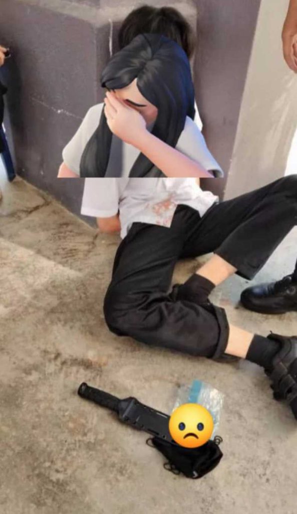 pelajar ditikam di sekolah