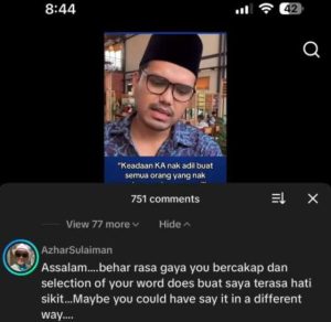 Azhar Sulaiman Tegur Nada Khairul Aming Isu ‘No VIP Walk-In’, Netizen Pula ‘Sekolahkan’ Balik