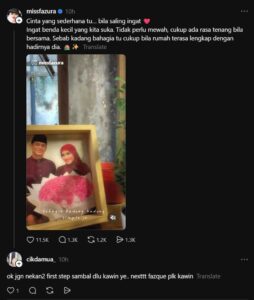 “Tahniah Qué Haidar & Fazura!” Ramai Tertipu Ingat Mereka Sah Disatukan, Rupanya Ini Hakikat Sebenar Yang Buat Peminat Senyum Lebar