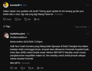 “Allahu… Patutlah Sejak Hari Pertama Kamal Adli Minta Tolong!” Rupanya Ini Reaksi Selepas Adik Izzati Ditemukan