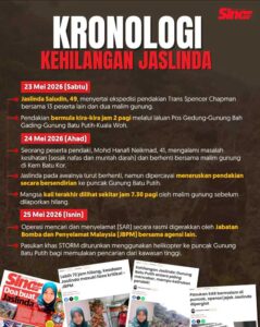 “Tahannya Jaslinda…!” Akhirnya Dikesan Lepas 8 Hari, Rupanya Ini Jejak Terakhir Yang Buat Ramai Terkejut