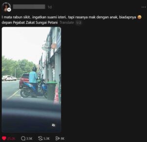 ‘Sayu, Sampai Tak Mampu Lawan…’ Video Ibu Didakwa Ditarik Tudung Depan Pejabat Zakat Cetus Sebak, Ini Penjelasan Sebenar Pegawai
