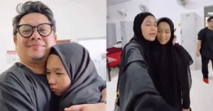 Video anak Farah Lee dan Ally Iskandar masuk asrama